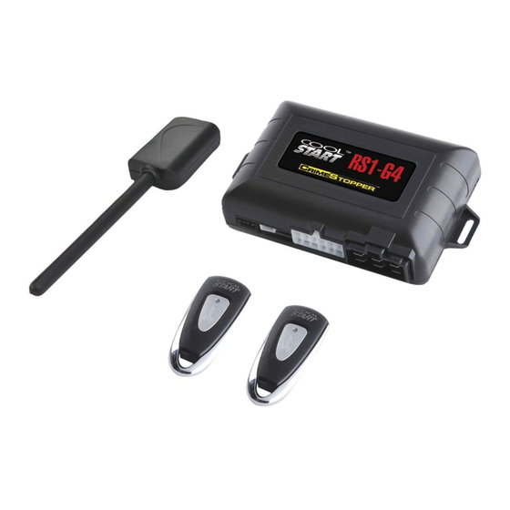 Cool Start RS1-G4 Installation Instructions Manual
