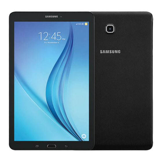 Samsung Sprint Galaxy Tab E User Manual