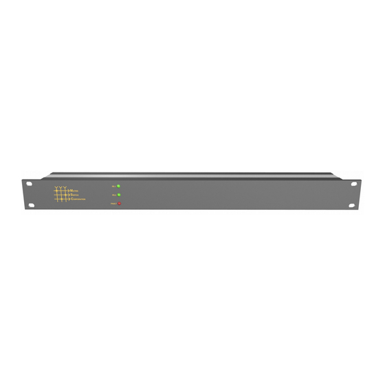 Matrix Switch Corporation MSC-XD161S Product Manual