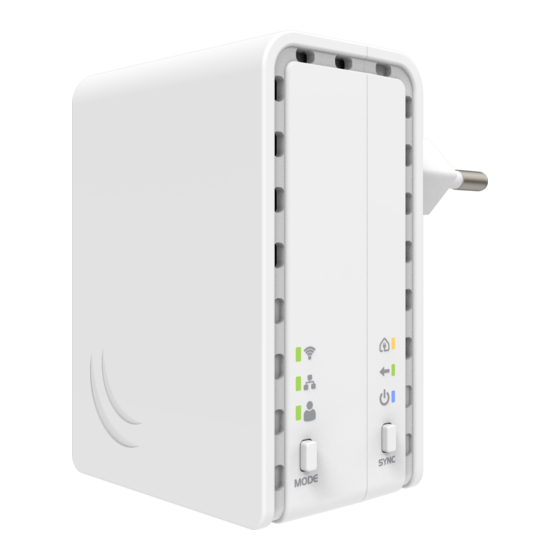 MikroTik PWR-LINE Series Connecting Manual