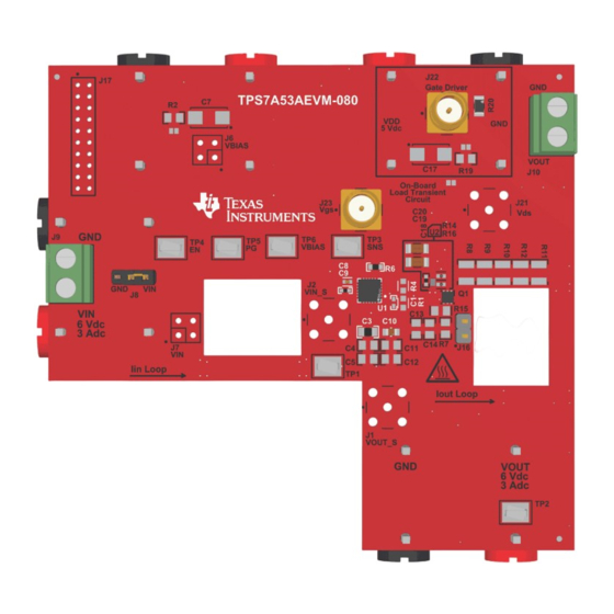 Texas Instruments TPS7A53EVM-080 User Manual
