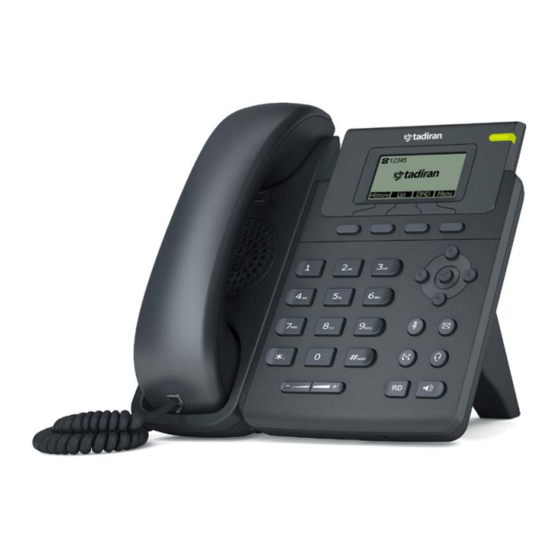 Tadiran Telecom T19P User Manual