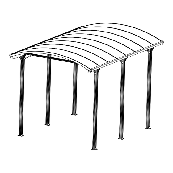 X-METAL CARPORT Manuals