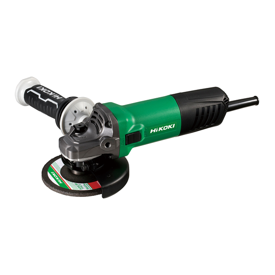 HIKOKI G 12SWS Handling Instructions Manual