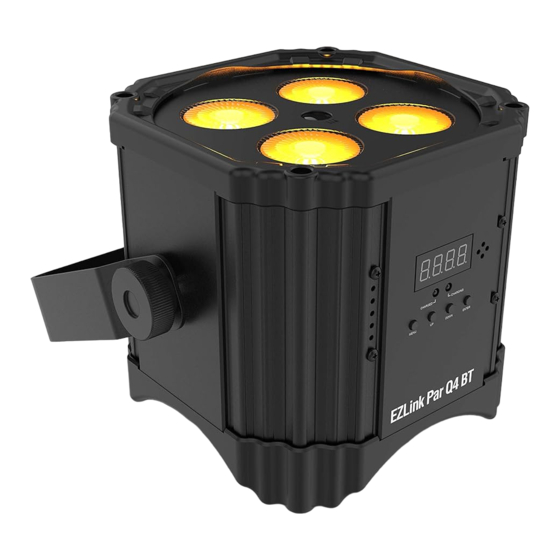 Chauvet DJ EZLink Par Q4BT User Manual