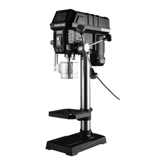 User Manuals: Parkside PTBM 550 A1 Bench Drill