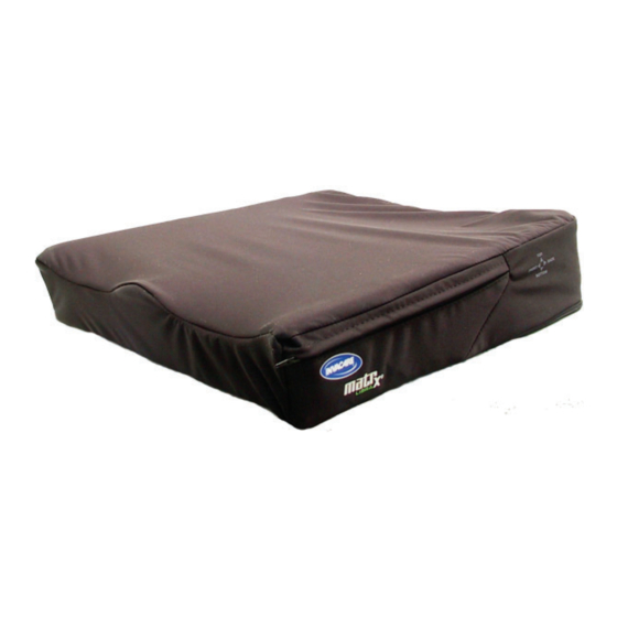 Motion Concepts MATRX LIBRA CUSHION User Manual