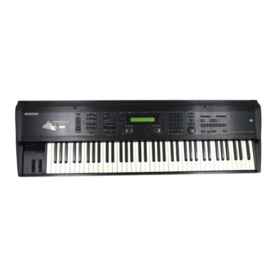 Ensoniq MR 61 Manuals | ManualsLib
