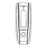 Matsui MAT 102MR Instruction Manual