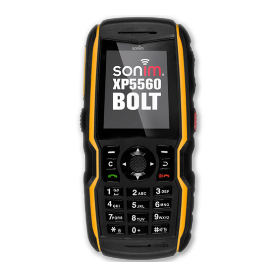 Sonim XP5560 BOLT User Manual