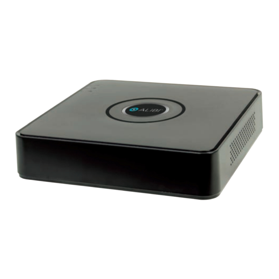 ALIBI ALI-DVR1004E Series Quick Setup Manual