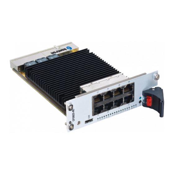 Kontron CP3923 Series User Manual