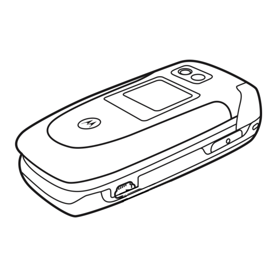 Motorola V360 Instruction Manual