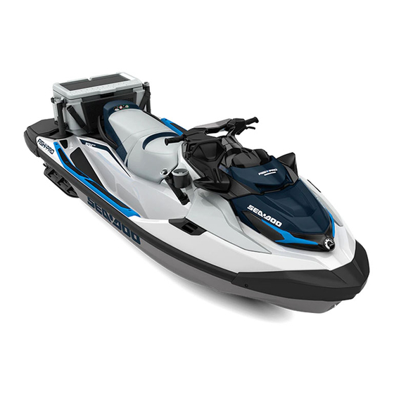Sea-doo FISH PRO TROPHY 2022 Original Instructions Manual
