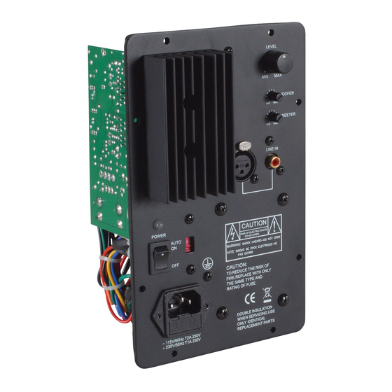 DaytonAudio MCA3545 User Manual