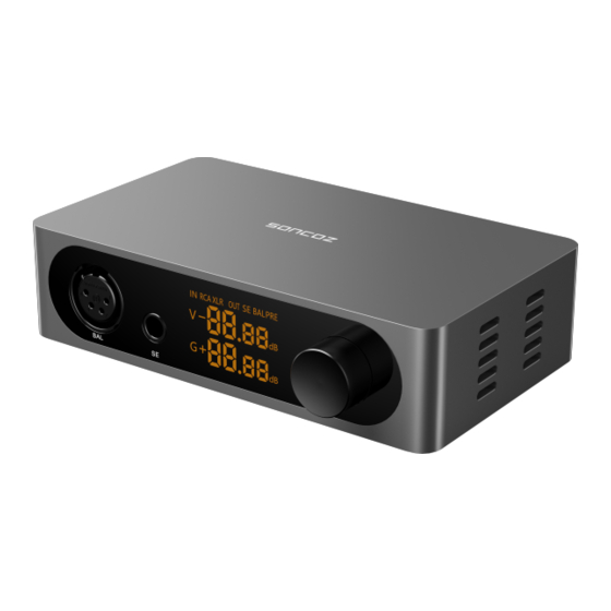 Soncoz QXA1 User Manual