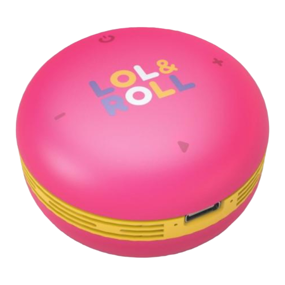 ENERGY SISTEM LOL&ROLL Pop User Manual