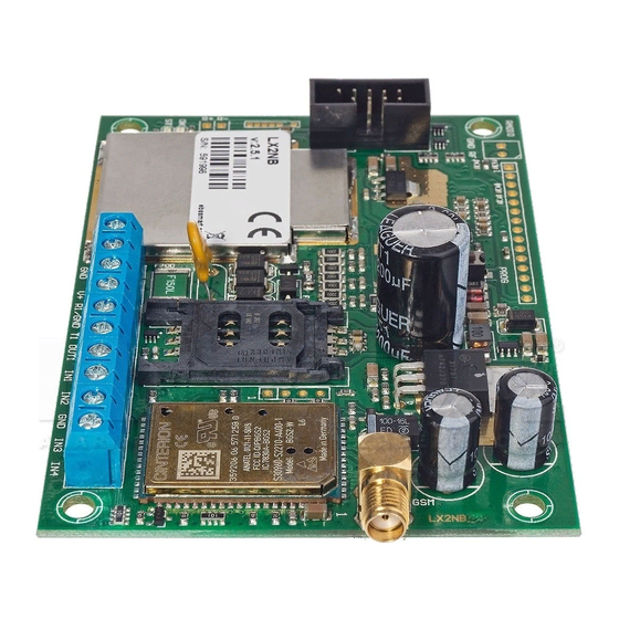 EBS LX2NB Installation And Programming Manual