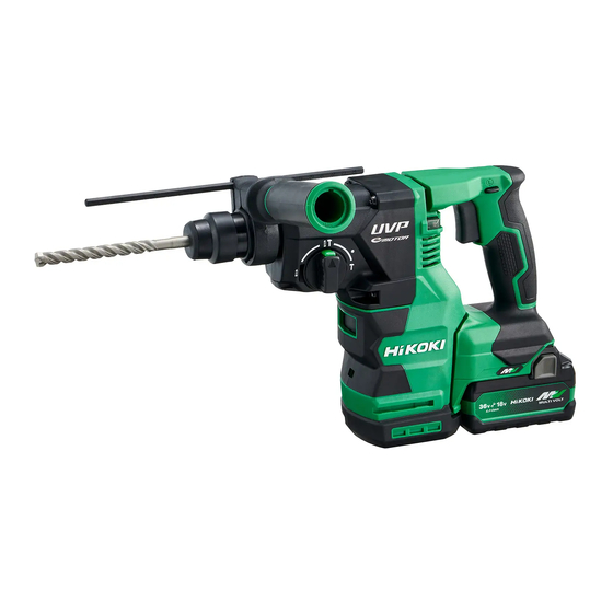 HIKOKI DH 3628DA Handling Instructions Manual
