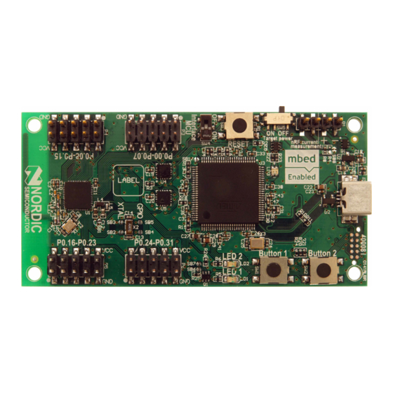 Nordic nRF51822 mbed Kit User Manual