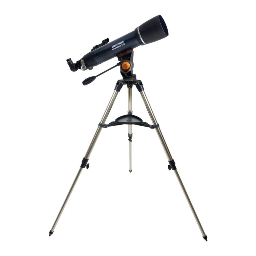 Celestron ASTROMASTER 102AZ (22065) Manual