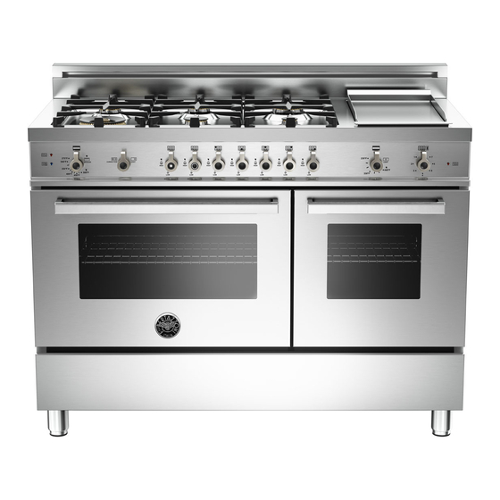 Bertazzoni MAS486GGASXTLP Installation, Use & Care Manual