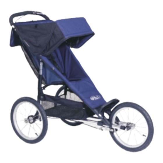 Baby Jogger Performance Single Assembly Instructions Manual