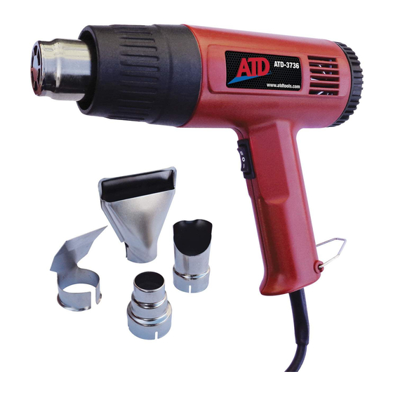 ATD Tools ATD-3736 Operation And Safety Instructions