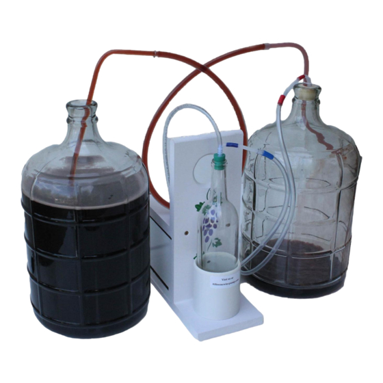 All in One Wine Pump Deluxe Owner's Manual