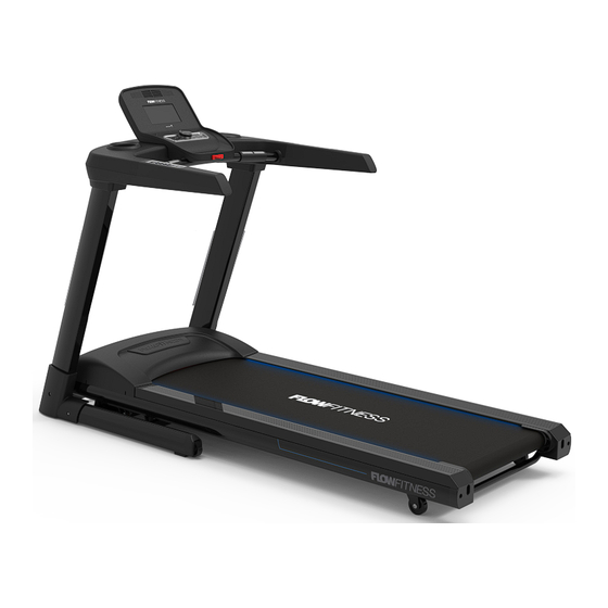 User Manuals: Flow Fitness PERFORM T2i Treadmill