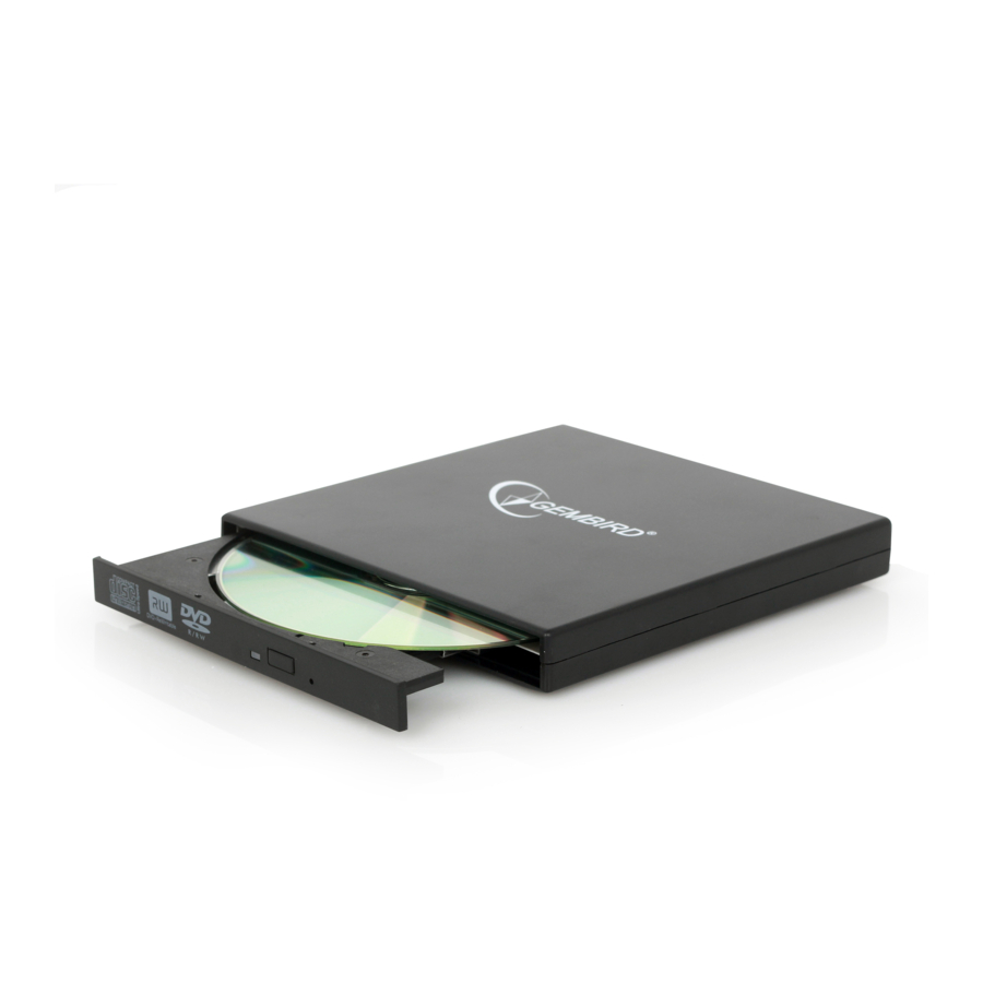 Gembird DVD-USB-02 Quick Installation Manual