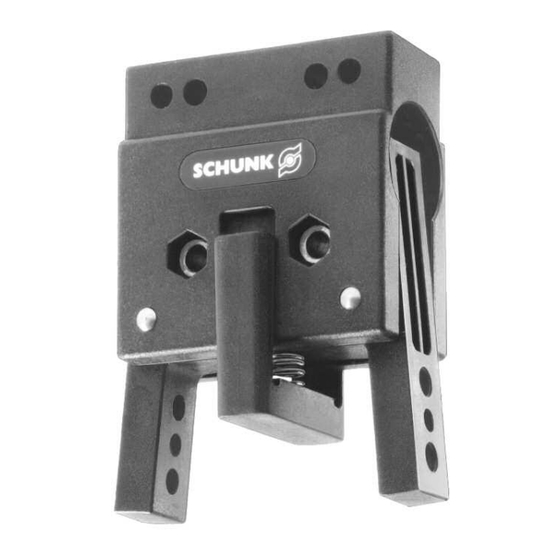 SCHUNK SGB Assembly And Operating Manual
