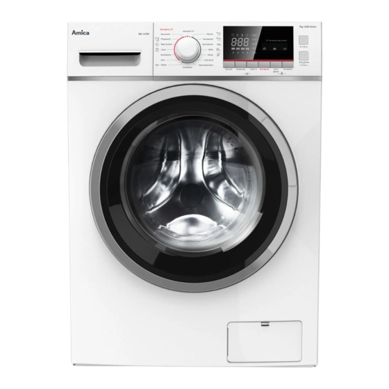 Amica WA 14789 Quick Start Manual
