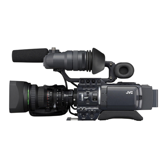 JVC GY-HD110U Instructions Manual