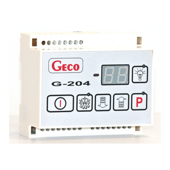 Geco G-204-P00K Series Manuals