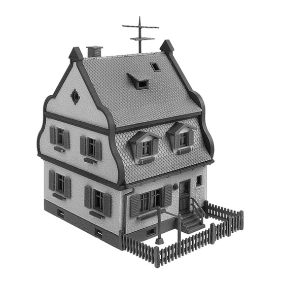 Faller SMALL DEVELOPMENT HOUSE Manual
