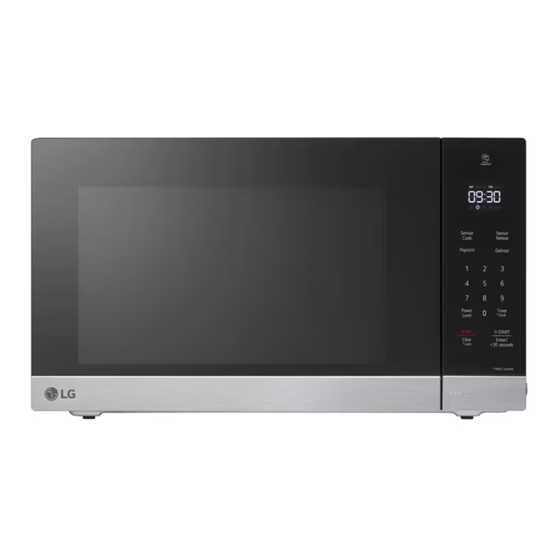 User Manuals: LG MSER1590 Series Microwave Oven