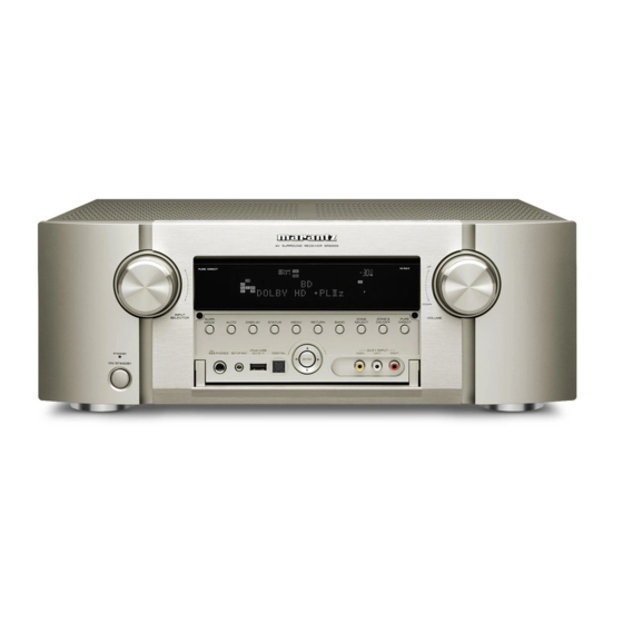 Marantz SR6005 User Manual
