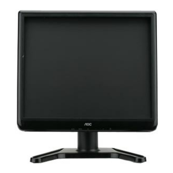 AOC 177Pk Service Manual
