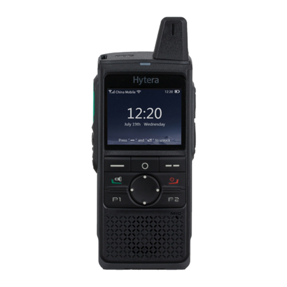 Hytera PNC370 User Manual