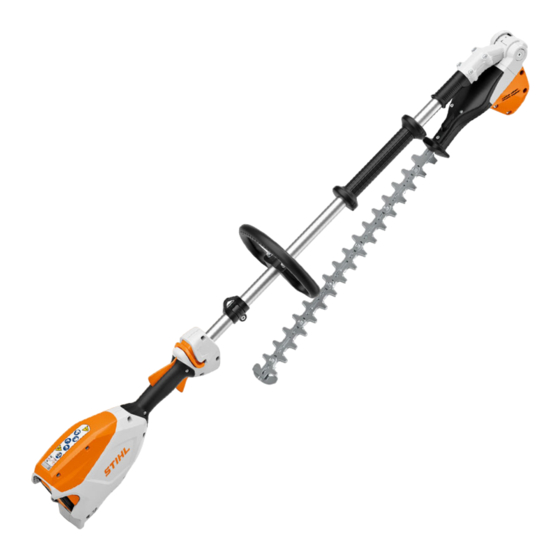 Stihl HLA 66 Instruction Manual