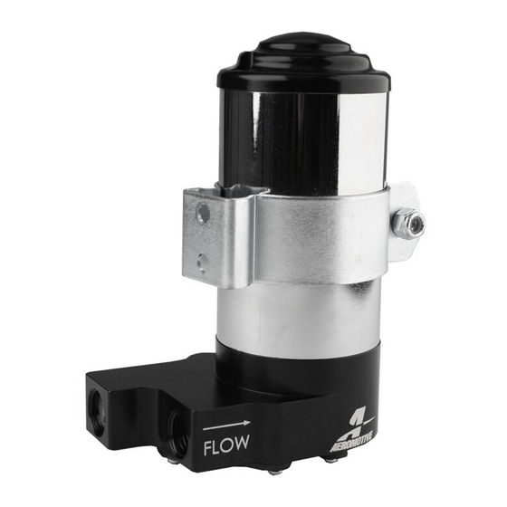 Aeromotive 11209 Installation Instructions