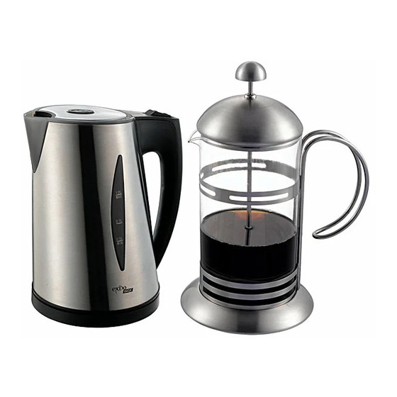 Exido 245-059 Espresso Coffee Maker Manuals