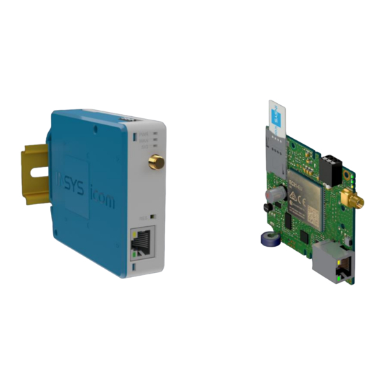 insys icom MIRO Installation And User Manual