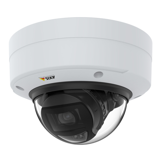 Axis P3255-LVE Installation Manual