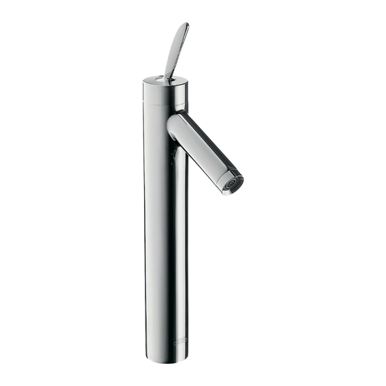 Axor Starck 10020000 Instructions For Use/Assembly Instructions