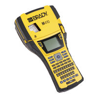 Brady M410 User Manual