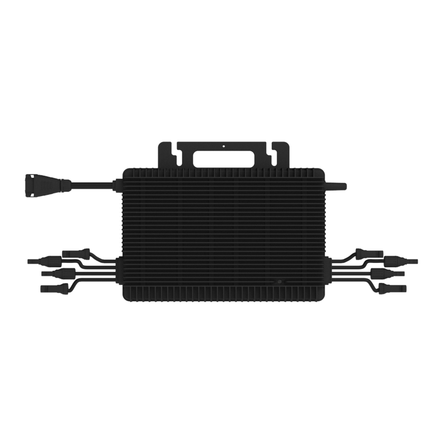 Hoymiles HMS-1600-4T, HMS-1800-4T, HMS-2000-4T Manual
