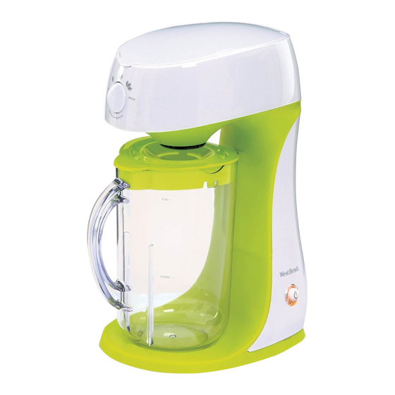 West Bend ICED TEA MAKER Instruction Manual