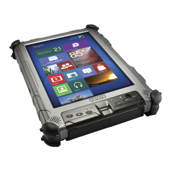 XPLORE TECHNOLOGIES XC6 User Handbook Manual